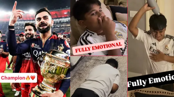 IPL 2025: Allu Arjun’s son Ayaan gets emotional over RCB’s historic win; Heartfelt reaction goes viral