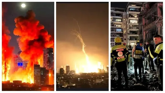 Iran-Israel conflict escalates: Missile barrages rock Tel Aviv, Tehran as tensions soar