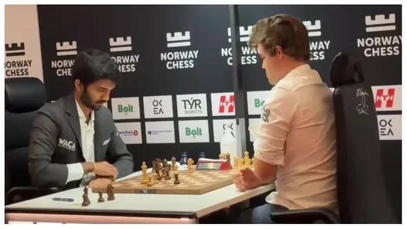 Gukesh D defeats World No. 1 Magnus Carlsen at Norway Chess 2025, marking a new era