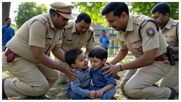 B'luru: 5-year-old missing from Visverayya Layout rescued within 24 hours by Jnanabharathi police