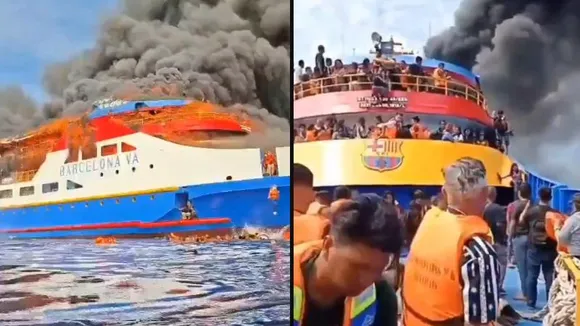 Ferry fire in Indonesia leaves 5 dead, 20 missing; over 150 rescued
