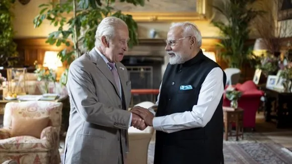 PM Modi meets King Charles III after India-UK FTA, gifts sapling as symbol of sustainability