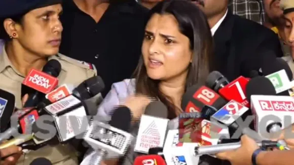 Actress Ramya files police complaint against Darshan fans over obscene, r*ape threat comments