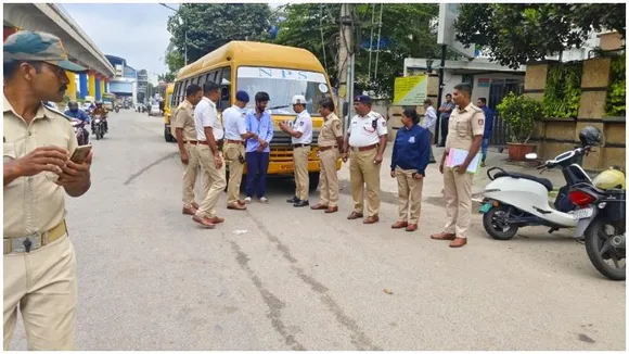 Yeshwanthpur RTO cracks down on school bus violations, drunk driving
