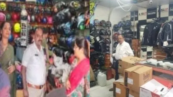Crackdown on substandard and half helmets in Bengaluru: 19 shops raided, fines imposed