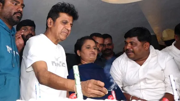 Fans flock to wish Shivrajkumar on his 63rd birthday at Bengaluru residence