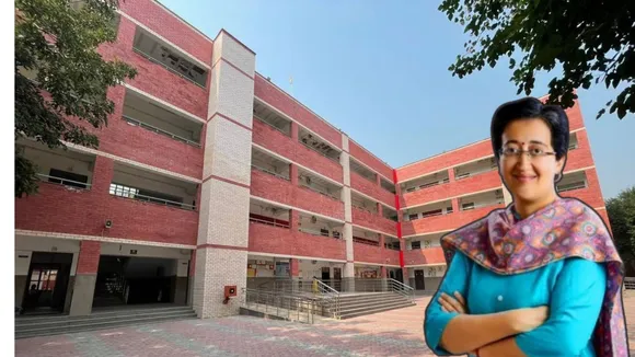 CM Atishi lays foundation stone to a world class government school 