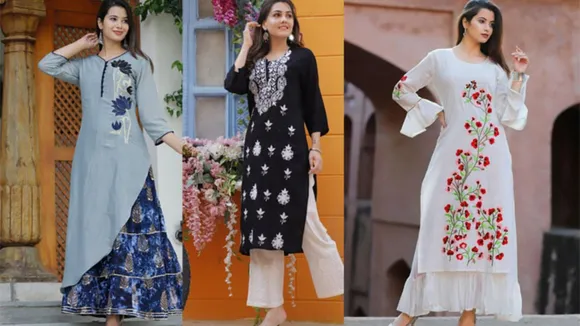 Best Embroidered Kurta Set