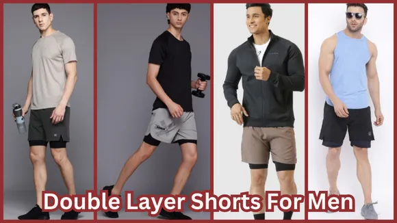 Double Layer Shorts For Men