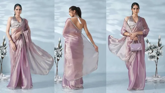 Satin Fabric Saree