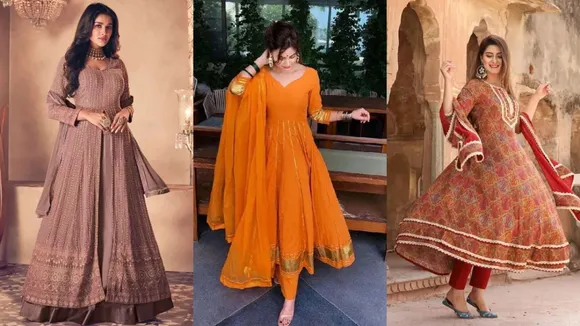 Georgette Anarkali Suit