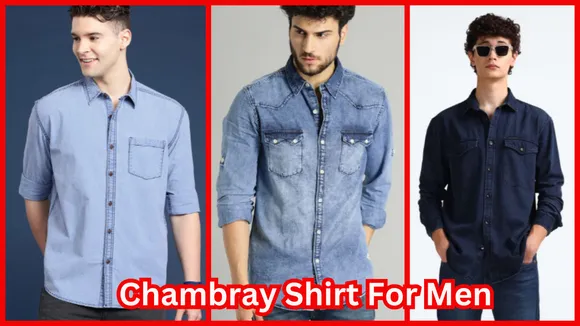 Chambray Shirt For Men