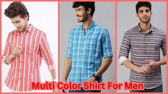 Multi Color Shirt For Men