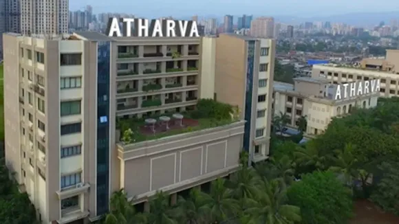 Atharva University Mumbai modern campus with green landscaping and advanced academic facilities