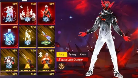 Garena Free Fire Max Redeem codes today December 10: Unlock Legendary Dreamspace Look Changer bundle