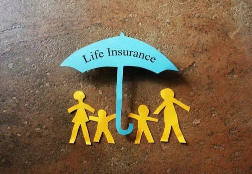 Term life insurance policy document showing Section 80C tax deduction and tax-free death benefit payout