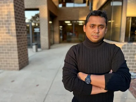 Cloud data lake visualization showing MedTech analytics flowing from legacy systems to modern AWS-based self-service BI dashboards