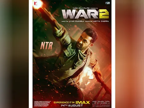 Jr NTR in 'War 2' (Image source: Instagram/@jrntr)