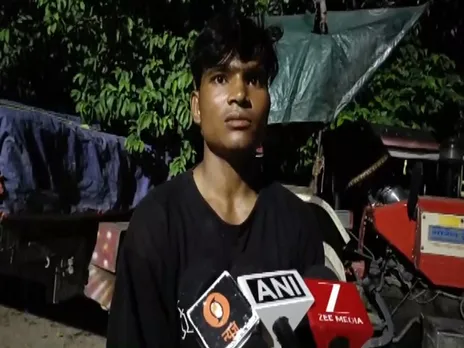 Lalit Kumar, family member of five people who were allegedly burnt alive in Purnia (Photo: ANI)