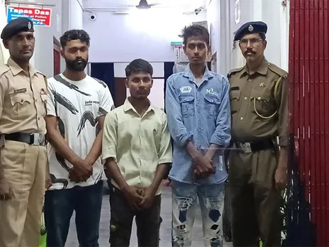 Arrested accused in police custody (Photo/ANI)