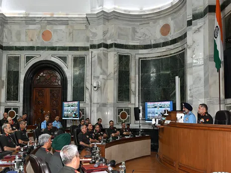 Army chiefs addressing senior officials (Photo/Indian Army)