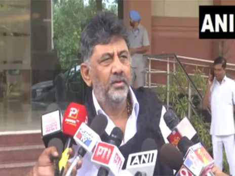 Karnataka Deputy Chief Minister DK Shivakumar (Photo/ANI)