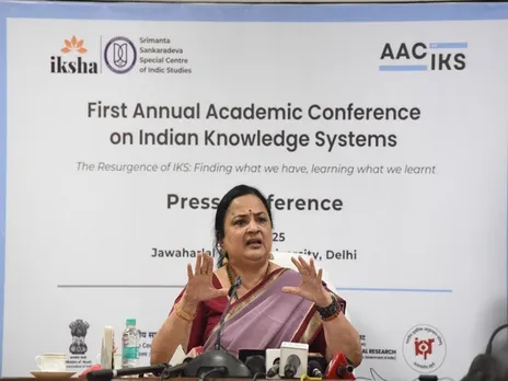 Jawaharlal Nehru University Vice Chancellor  Santishree Dhulipudi Pandit (Photo/ANI)