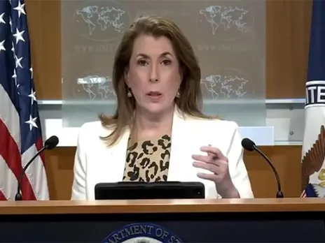 US State Department Spokesperson Tammy Bruce. (Photo/US State DepartmentYouTube)