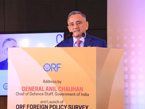 CDS General Anil Chauhan launches ORF’s Foreign Policy Survey 2024 (Photo/ORF)
