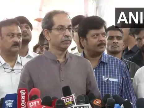 Shiv Sena UBT chief Uddhav Thackeray (Photo/ANI)