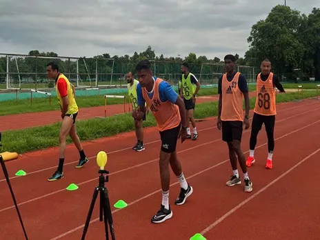 Referees fitness testing (Image: AIFF media)