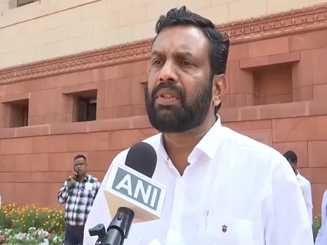 CPI MP P Sandosh Kumar (File photo/ANI)