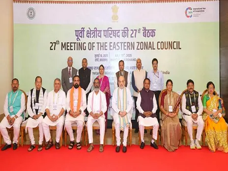 Union Home Minister Amit Shah during Eastern Zonal Council in Ranchi (Photo: PIB)