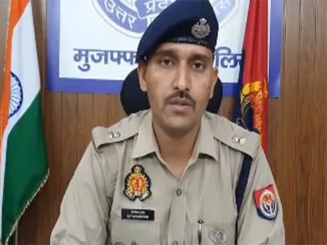 Muzaffarnagar City SP Satyanarayan Prajapat (Photo/ANI)