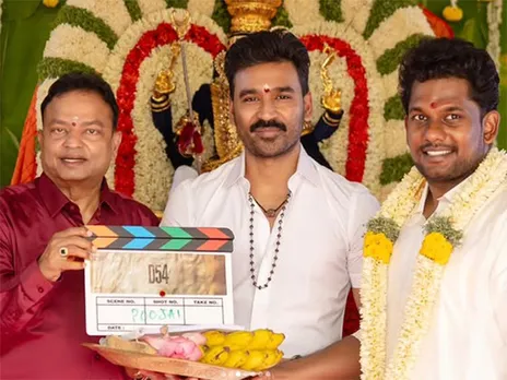 Producer, actor Dhanush and director Vignesh Raja (Photo/Instagram@velsfilmintl)