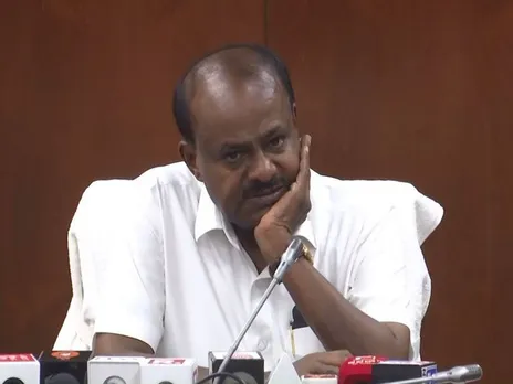 Union Minister of Heavy Industries HD Kumaraswamy (Image: ANI)