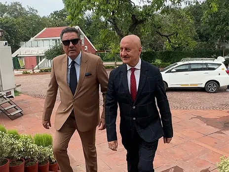 Boman Irani and Anupam Kher (Image source/ANI)