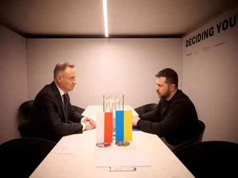 Polish President Andrzej Duda warns of shutting NATO aid hub used for Ukraine arms (Source: Reuters)