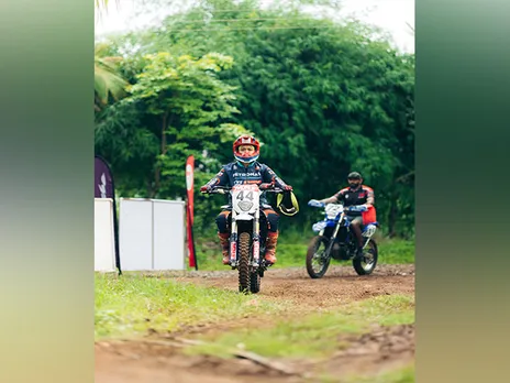 Aishwarya Pissay in action during Indian National Rally Championship (Image: FMSCI)