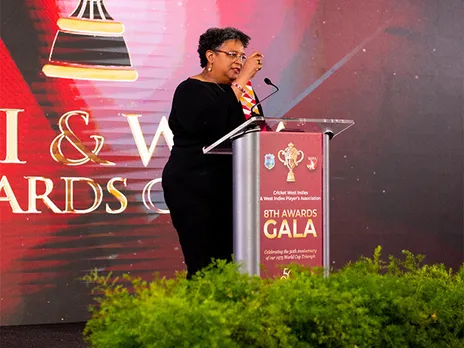 Prime Minister of Barbados Mia Amor Mottley at WIPA Awards Gala (Image: CWI media)