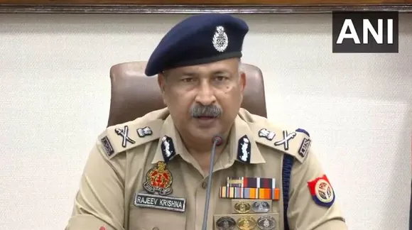 UP Director General of Police (DGP) Rajeev Krishna (Photo/ANI)