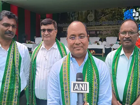 Tripura  Forest Minister Animesh Debbarma