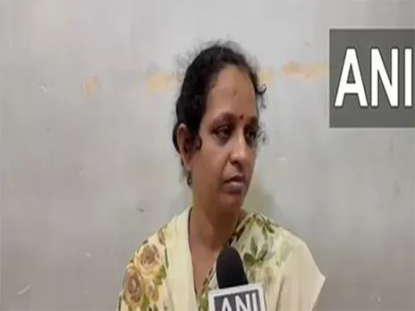 Pramila Patil, mother of crew member Maithili Patil (Photo/ANI)