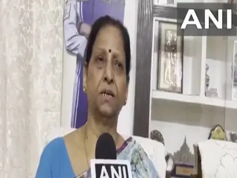 Group Captain Shubhanshu mother Asha Shukla (Photo/ANI)