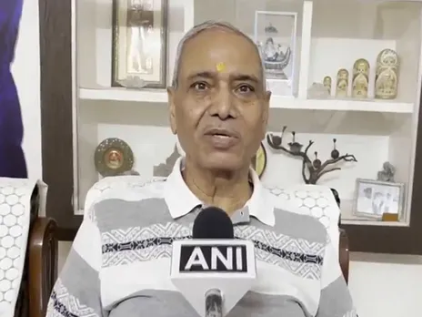 IAF Group Captain Shubhanshu Shukla's father Sambhu Dayal Saxena (Photo/ANI)