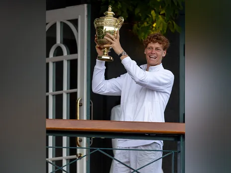 Jannik Sinner. (Photo: @Wimbledon X)