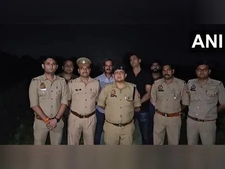 Syed Areeb Ahmed, Agra ACP (Photo/ANI)
