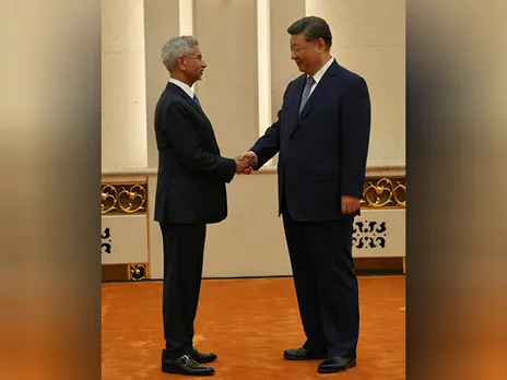 External Affairs Minister S Jaishankar, Chinese President Xi Jinping (Image Credit: X/@DrSJaishankar)