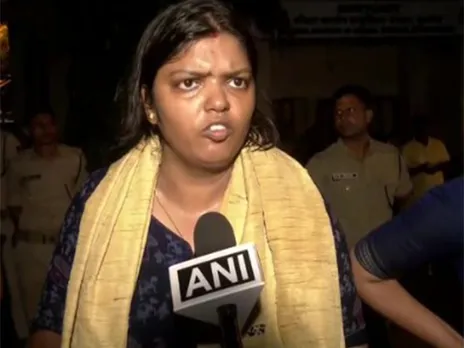 Biju Janata Dal (BJD) Leader Ipsita Sahoo (Photo/ANI)