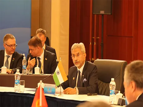 External Affairs Minister S. Jaishankar at the SCO Council of Foreign Ministers Meeting in Tianjin (Image: X/@DrSJaishankar)